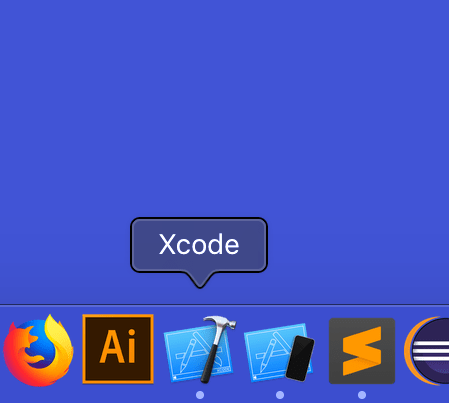 dockに追加しておく画像